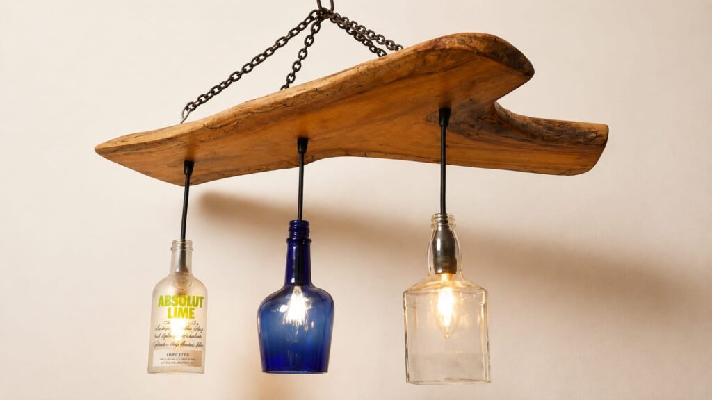 Glass Bottle Pendant Chandelier Chandelier 1024x576